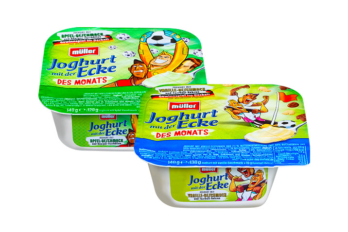 MÜLLER Joghurt mit der Ecke