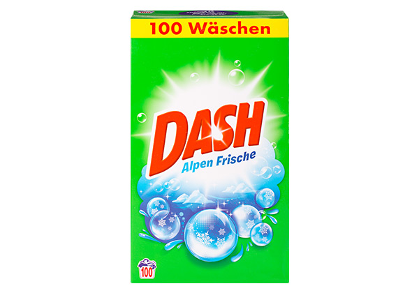 DASH Voll- oder Colorwaschmittel