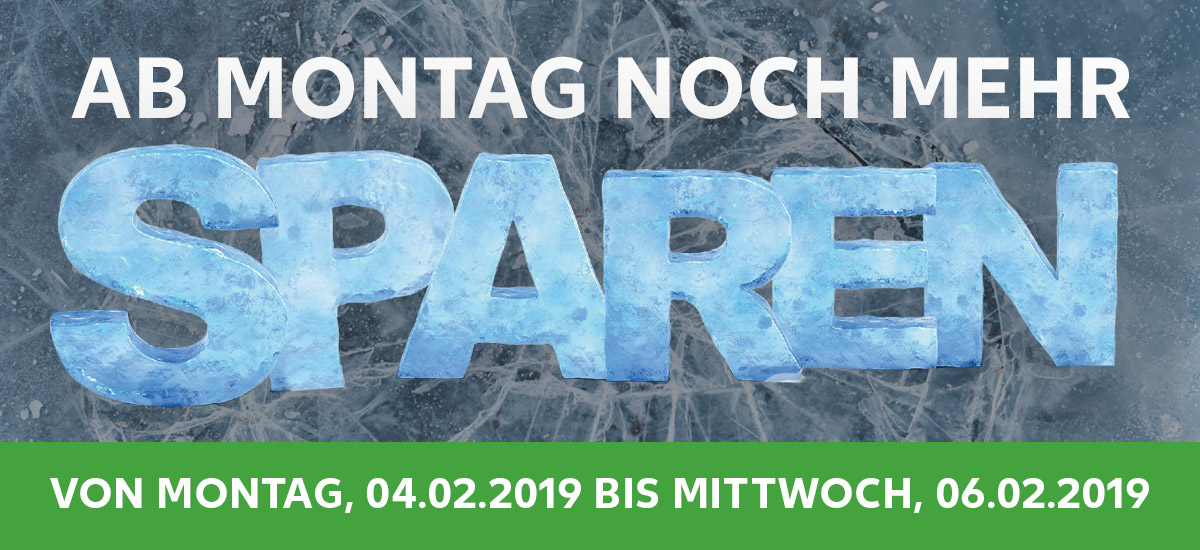 Preiszeit ab Montag