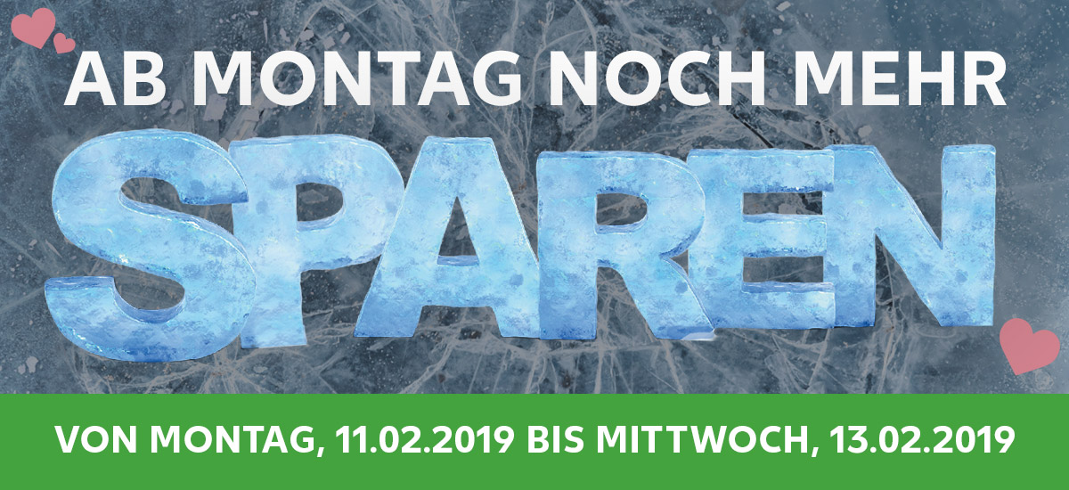 Preiszeit ab Montag