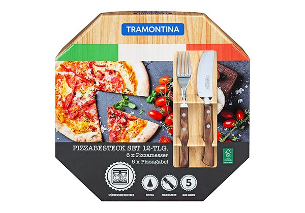 TRAMONTINA Pizzabesteck-Set