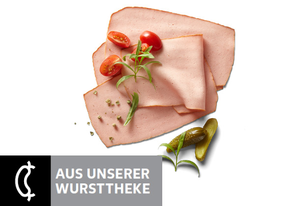 AUS EIGENER HERSTELLUNG Delikatess Fleischkäse