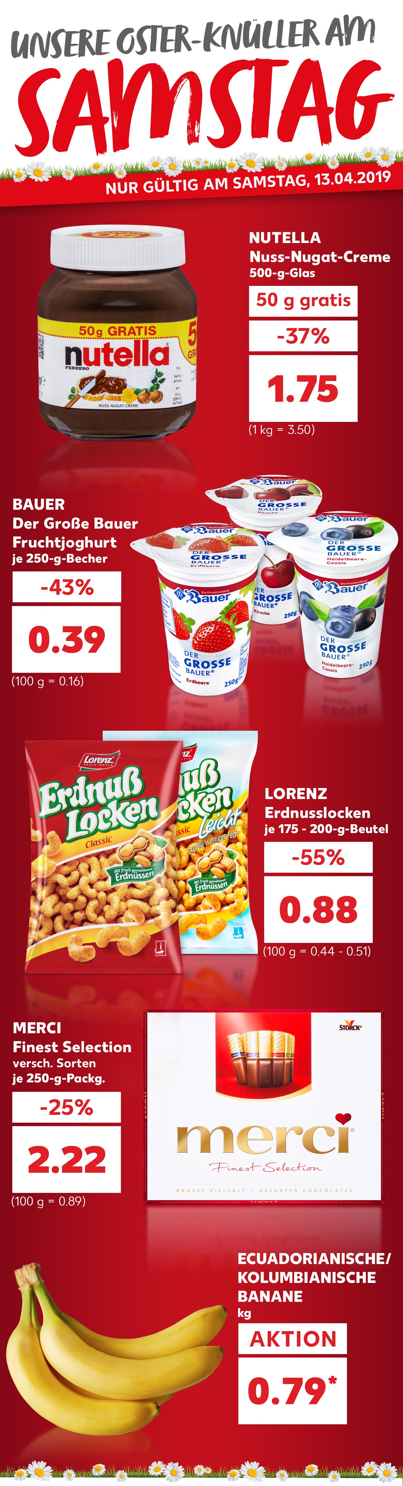Unser Sparsamstag Hoch Vier