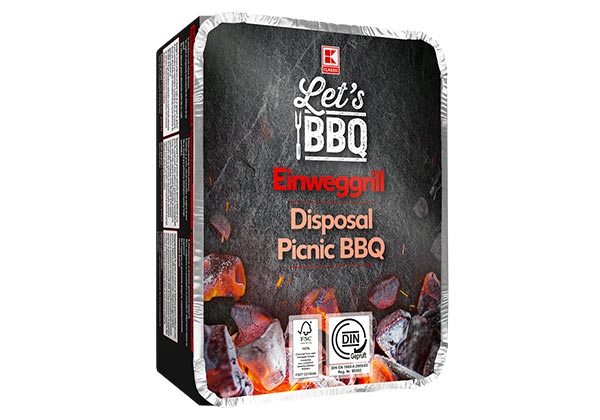 LET'S BBQ Picknickgrill