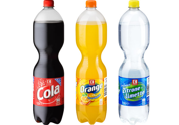 K-CLASSIC Cola, Cola-Mix oder Limonade