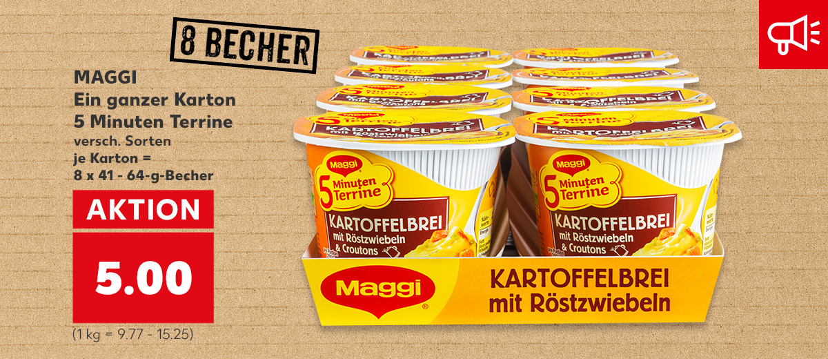 Angebote: Kartonaktion