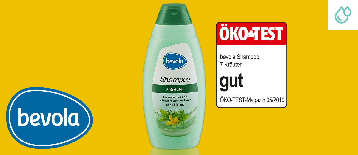 Auszeichnung: bevola® Shampoo 7 Kräuter