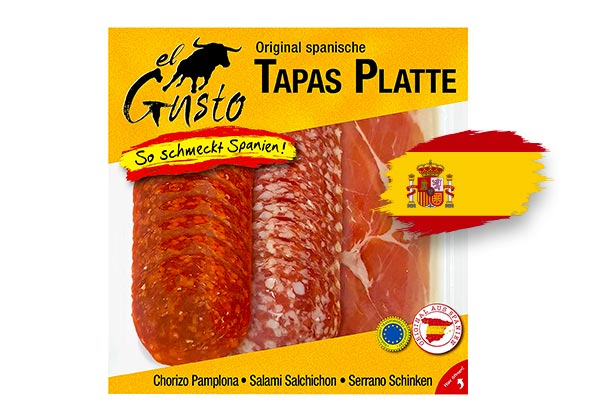 GUSTO Tapas-Platte