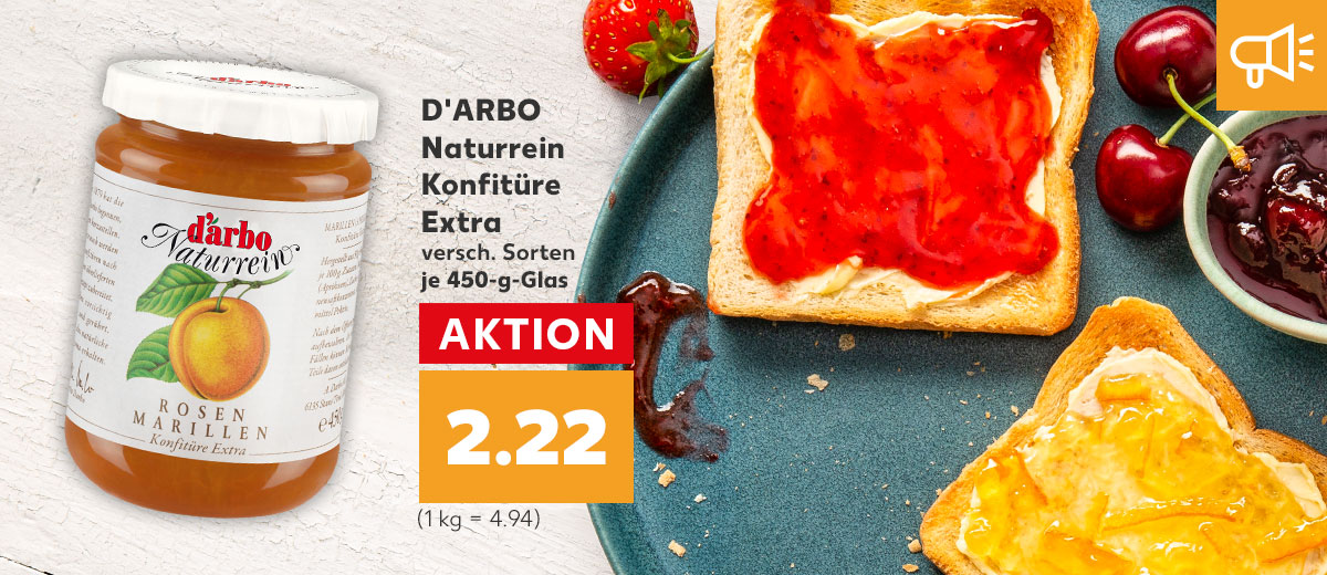 Angebote: Süßes fürs Frühstück