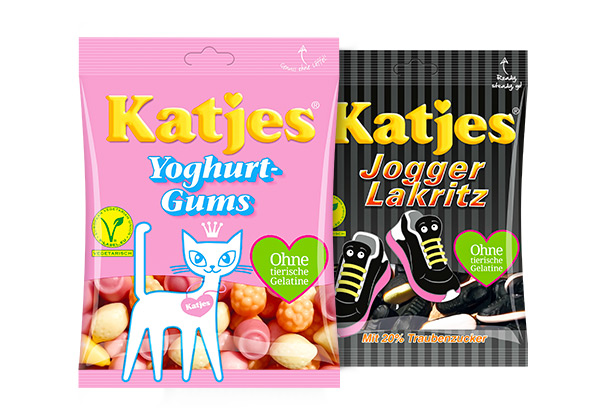KATJES Fruchtgummis oder Lakritz