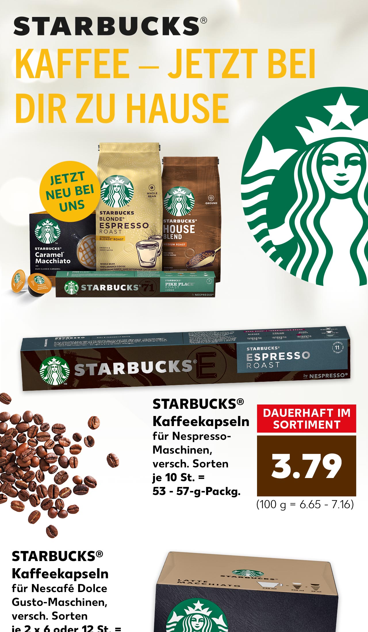 Angebote: STARBUCKS® Kaffee