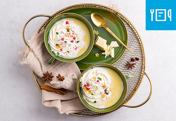 Rezept: Weiße Weihnachtsschokolade
