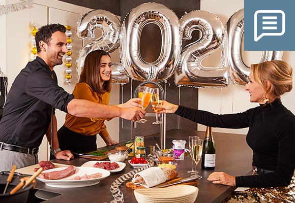 Inspirationen und Tipps für Ihr Silvestermenü