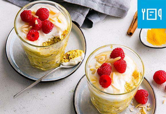 Rezept: Golden Overnight Oats