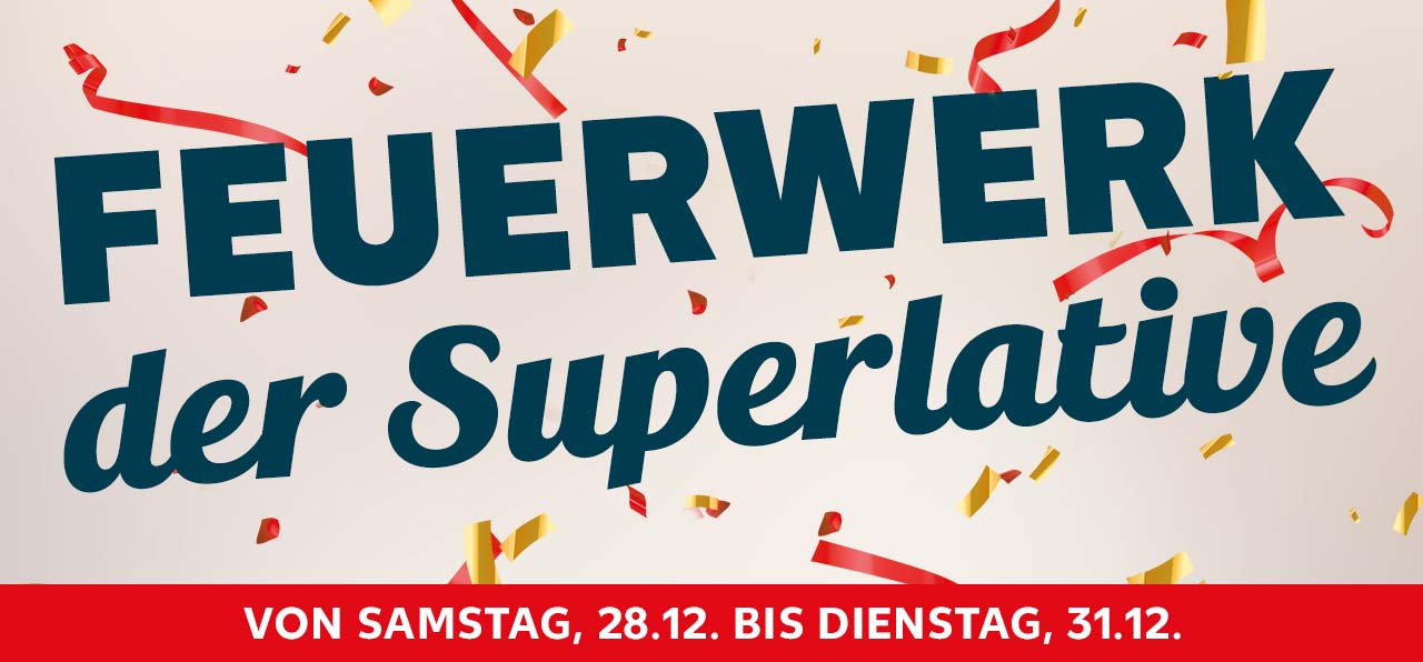 Großer Feuerwerksverkauf
