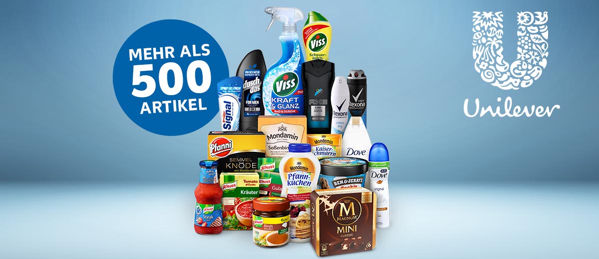 Unilever ist wieder im Sortiment