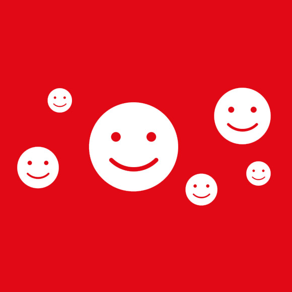 Icon: lächelnde Smileys