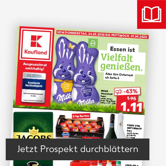 Abbildung: Titelbild Kaufland-Prospekt