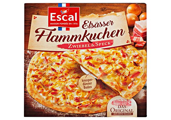 Produktabbildung: Escal Flammkuchen