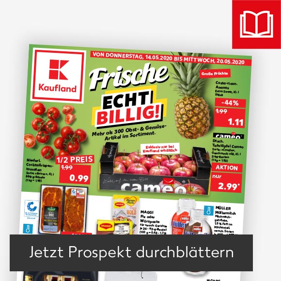 Abbildung: Titelbild Kaufland-Prospekt
