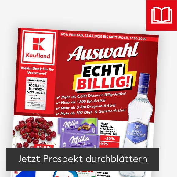 Abbildung: Titelbild Kaufland-Prospekt