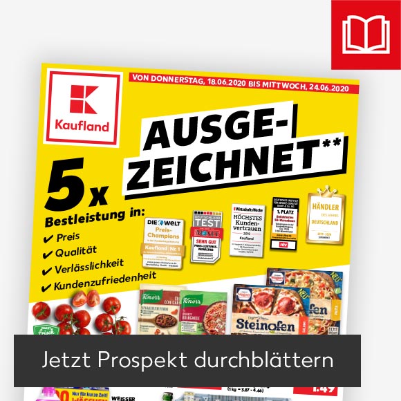Abbildung: Titelbild Kaufland-Prospekt