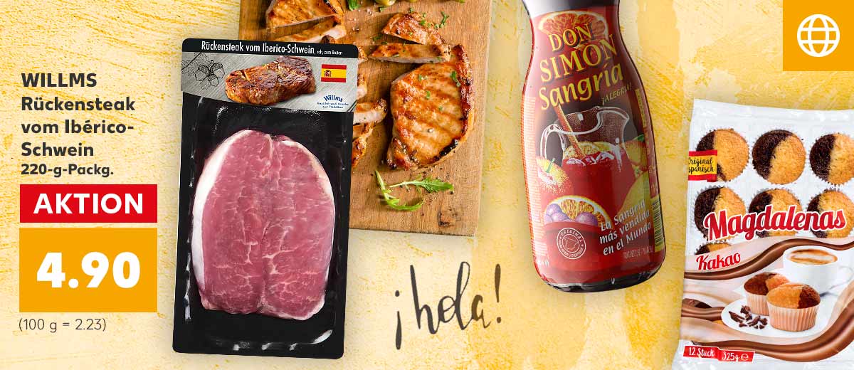 Produktcollage versch. iberischer Spezialitäten