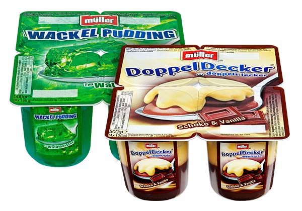 MÜLLER Doppel-Decker oder Wackelpudding