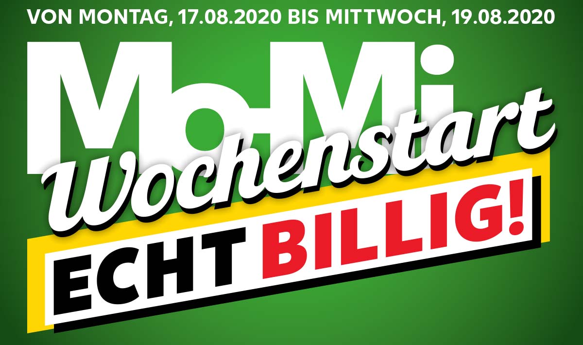 Mo-Mi - Wochenstart - Echt billig!