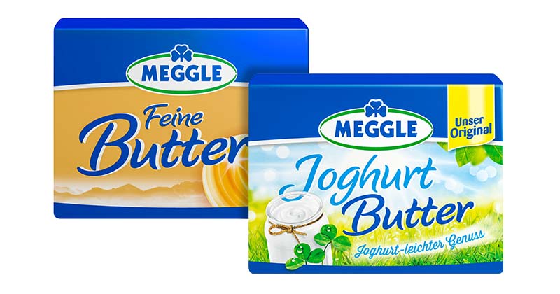 MEGGLE Joghurt- oder Feine Butter