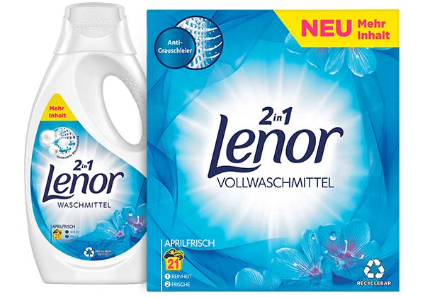 LENOR Voll- oder Colorwaschmittel
