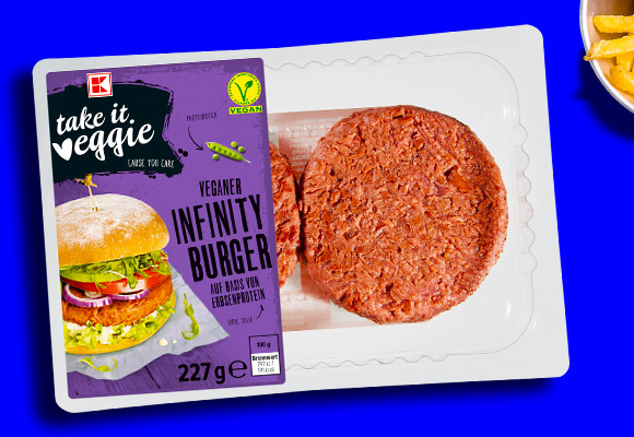 K-take it veggie veganer Infinity-Burger
