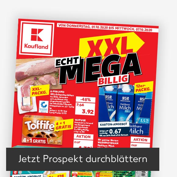 Abbildung: Titelbild Kaufland-Prospekt