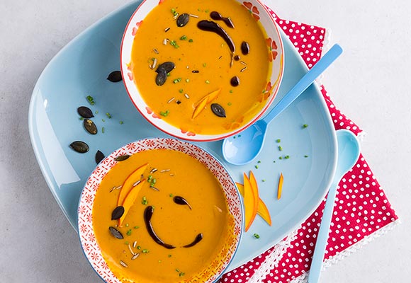 Rezeptbild: Kürbissuppe