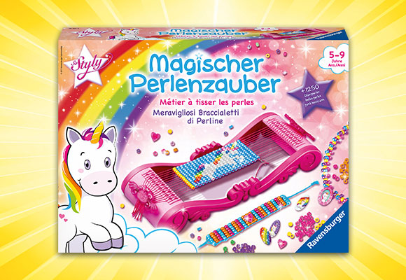 Treueprämie: Magischer Perlenzauber Einhorn