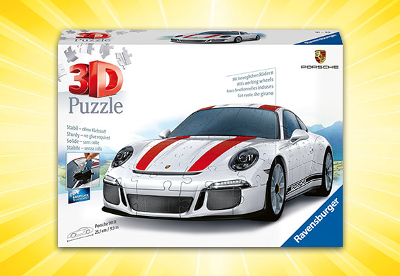 Treueprämie: 3D Puzzle Porsche 911 R²