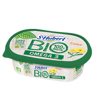 ST HUBERT Bio oméga 3 doux à 54% Mat. Gr sur produit fini 240g