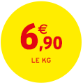 6,90 le kg