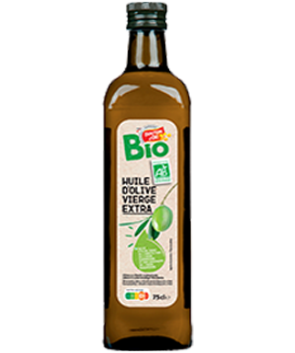 BOUTON D'OR Huile d’olive vierge extra Bio 750 ml.