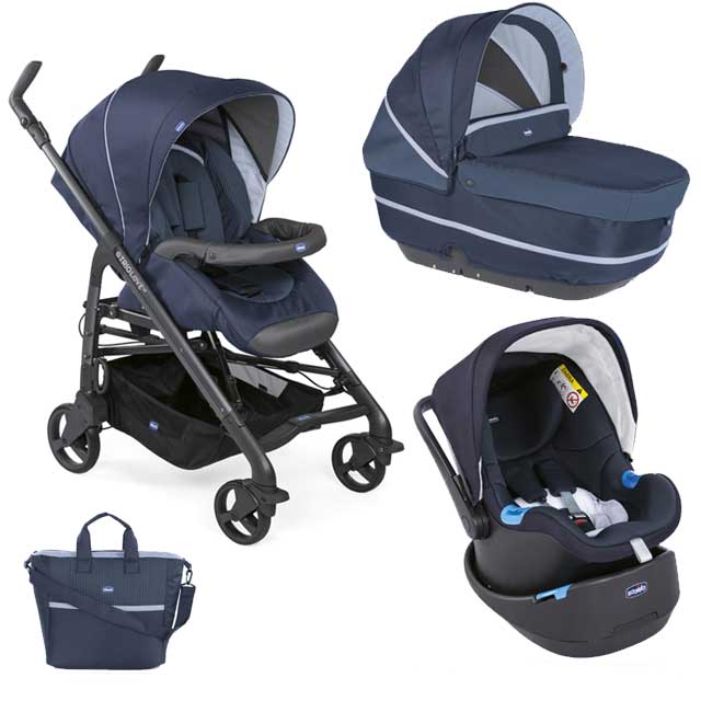 pack poussette trio love