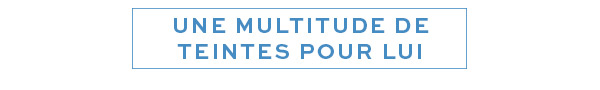 Une multitude de teintes