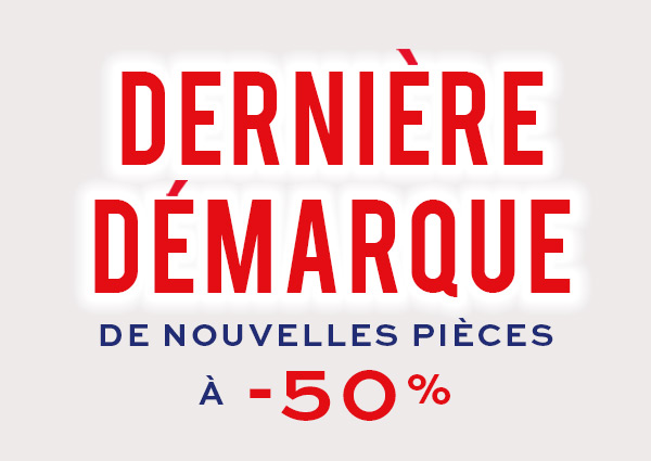 Soldes - Dernière Démarque