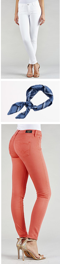 Jeans 300/16 wlcol & Foulard Bandida