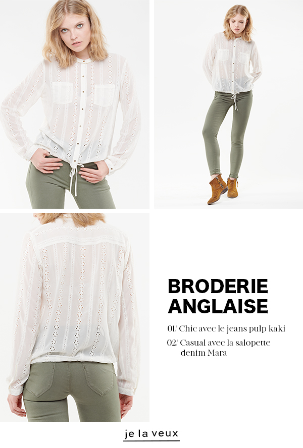 CHEMISE VIRGO BLANCHE