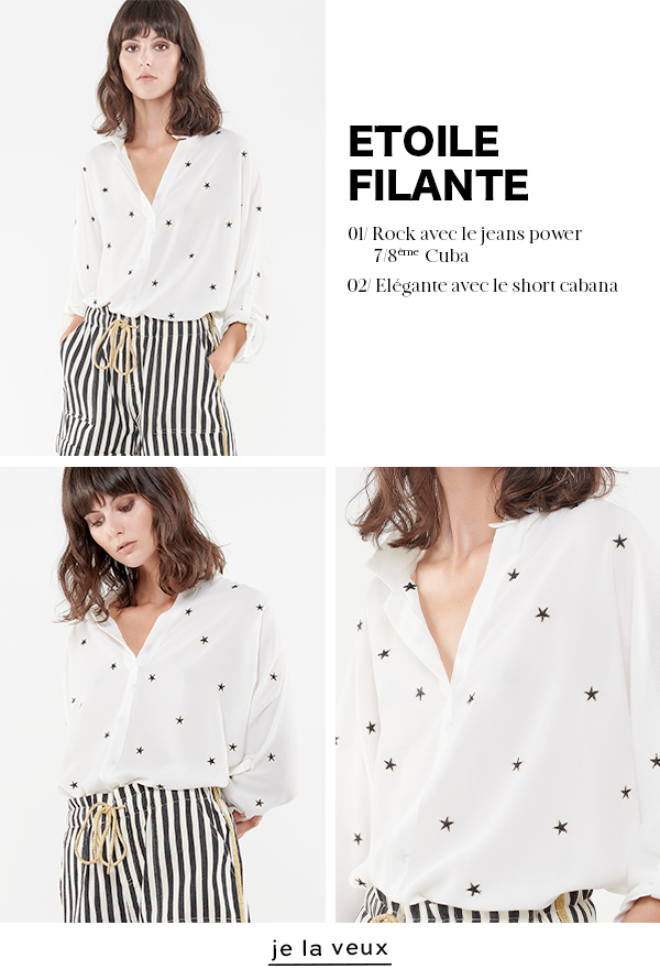 BLOUSE STRELLA BLANC CASSÉ