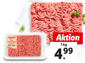 Frisches Faschiertes gemischt