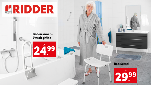 Sicher im Alter - Ausstattung für Senioren