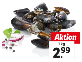 FISCHERSTOLZ Frische Miesmuscheln