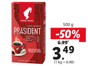 MEINL Präsident ganze Bohne