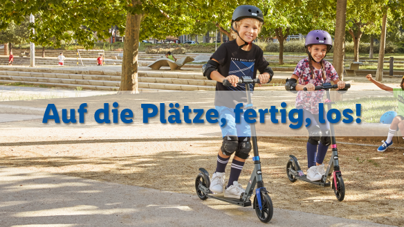 Auf die Plätze, fertig, los!